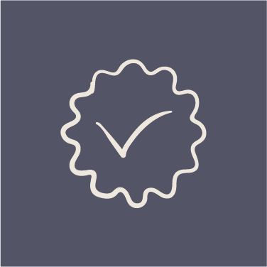 A tick within a cloud cartoon image